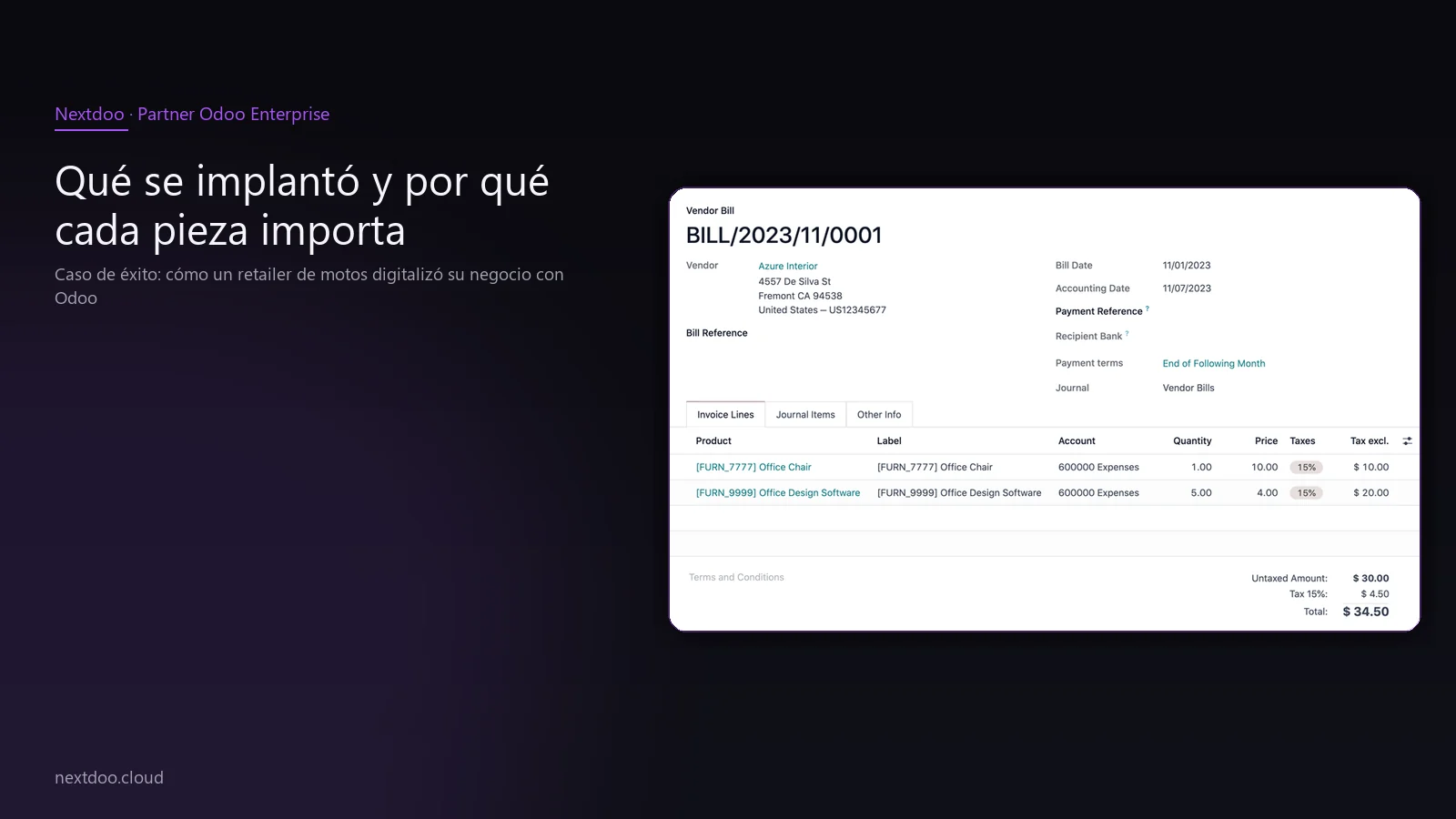 Caso de éxito: cómo un retailer de motos digitalizó su negocio con Odoo · Por qué Odoo y no otra solución