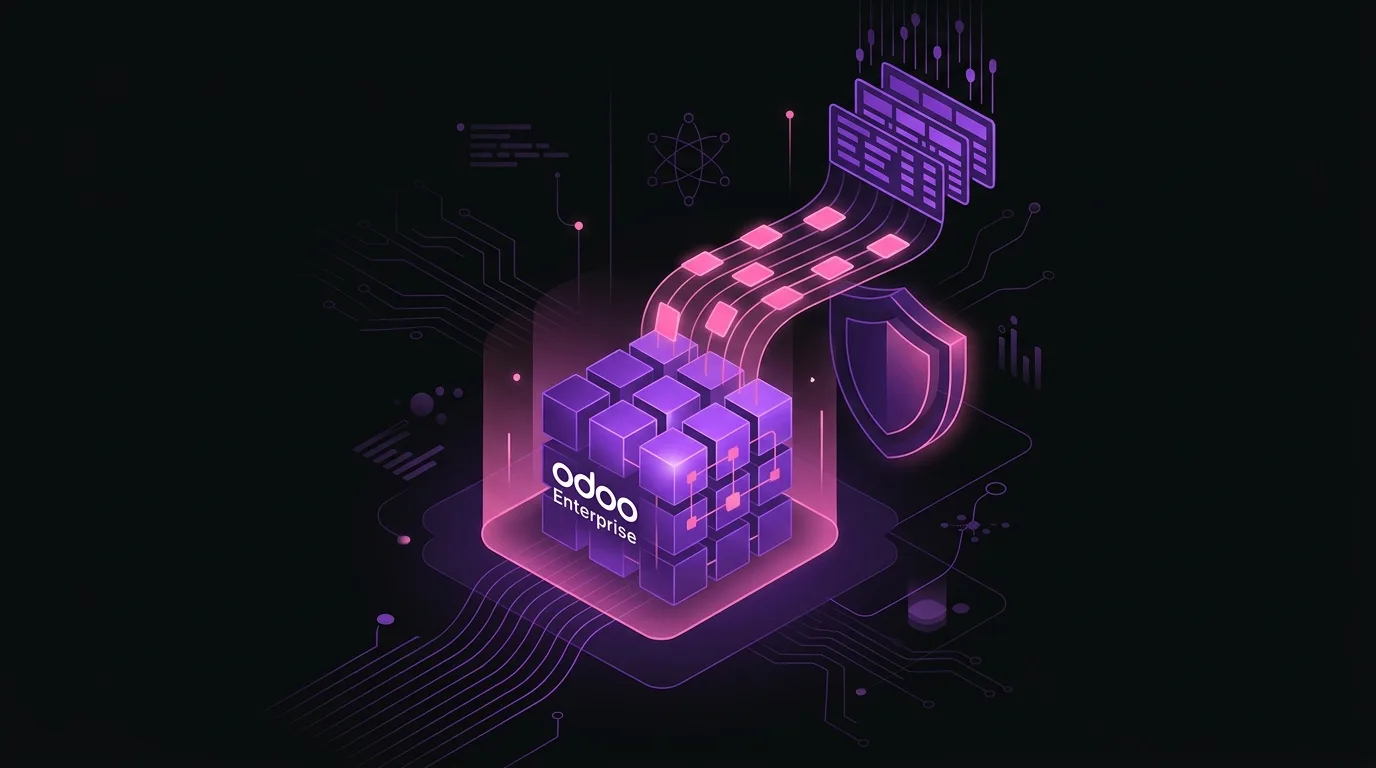 VeriFactu y Odoo en 2026: la guía práctica para pymes españolas que no quieren sanciones · Por qué Odoo Enterprise cumple VeriFactu sin coste adicional