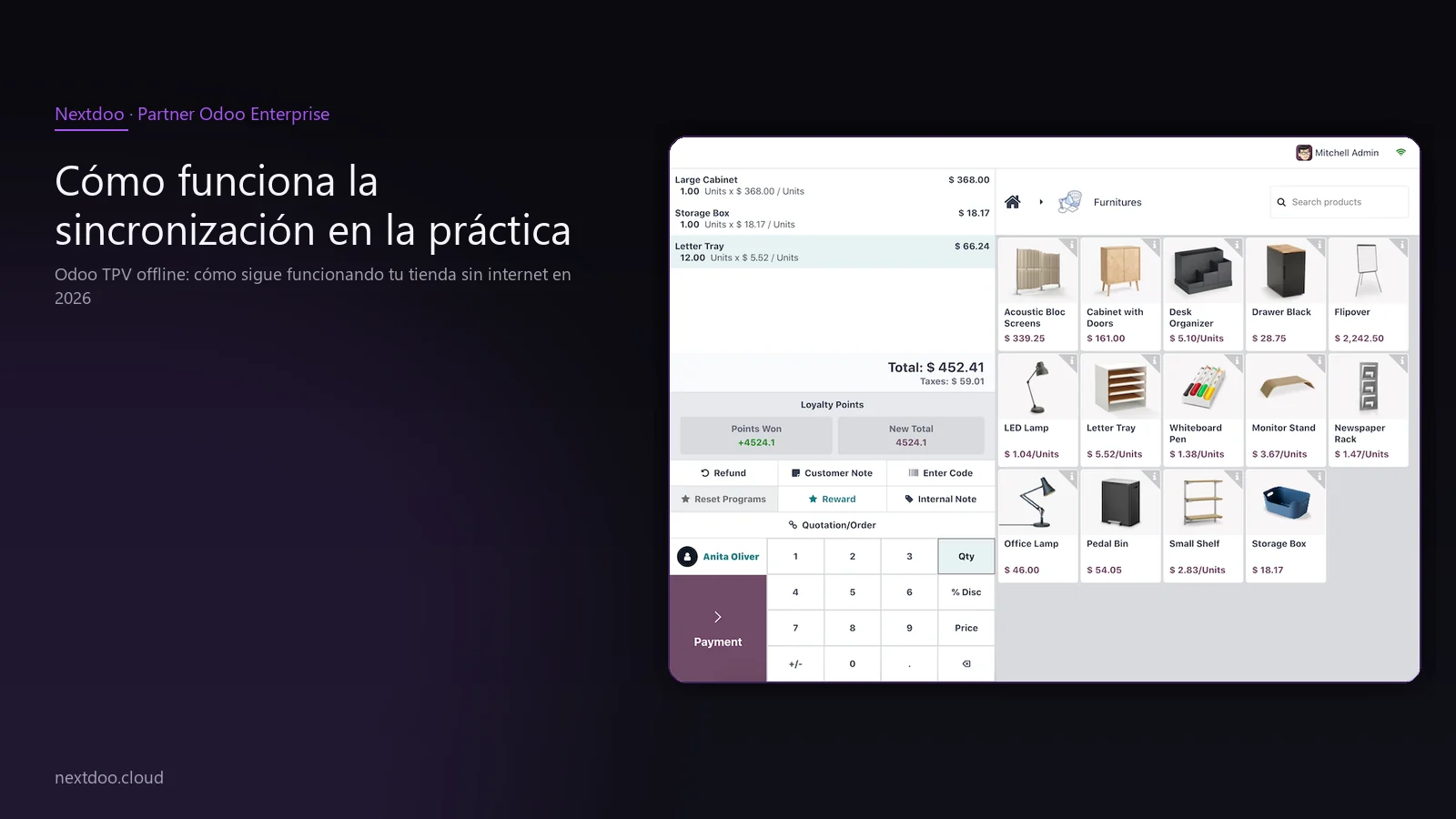 Odoo TPV offline: cómo sigue funcionando tu tienda sin internet en 2026 · Qué significa de verdad «modo offline» en un TPV
