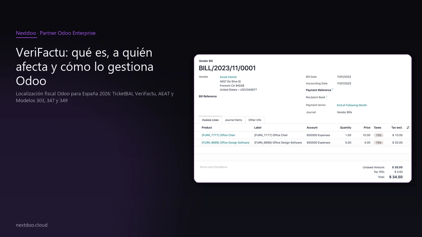 Localización fiscal Odoo para España 2026: TicketBAI, VeriFactu, AEAT y Modelos 303, 347 y 349 · La base de todo: el plan de cuentas y la configuración fiscal general