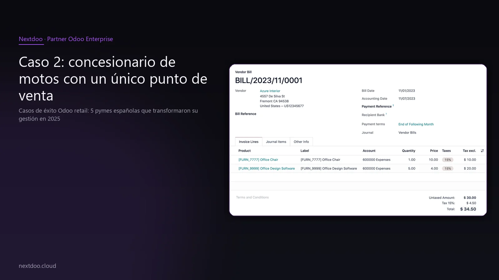 Casos de éxito Odoo retail: 5 pymes españolas que transformaron su negocio en 2025 · Caso 1: Cadena de moda con cuatro tiendas y ecommerce