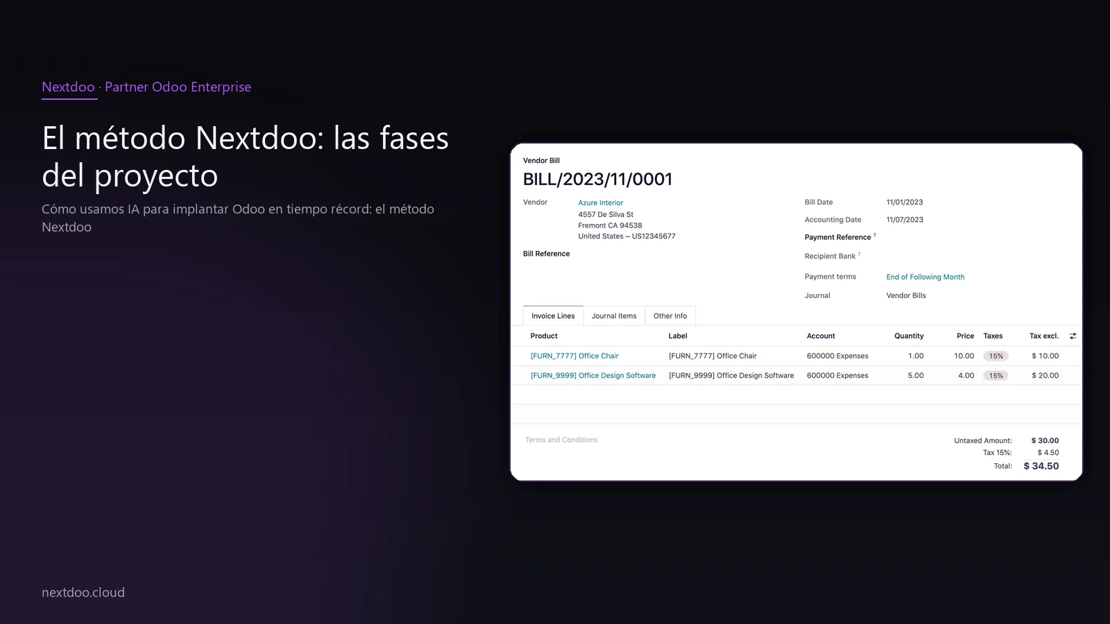 Cómo usamos IA para implantar Odoo en tiempo récord: el método Nextdoo · Qué cambia cuando integras IA en el flujo de trabajo