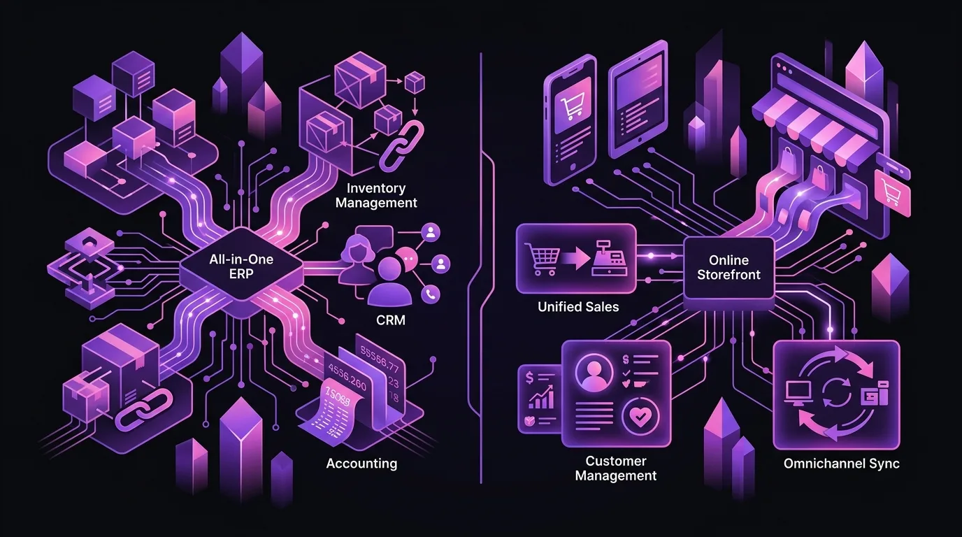 Odoo POS vs Shopify POS Pro 2026: cuál elegir si ya tienes eCommerce · Funcionalidades clave en comparativa