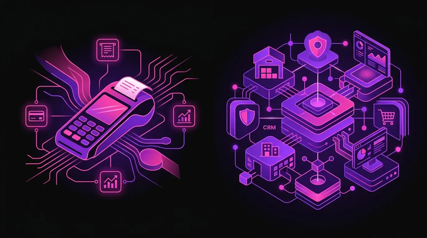 Square vs Odoo POS en 2026: TPV simple o sistema completo para tu tienda · Comparativa directa: puntos clave donde se separan