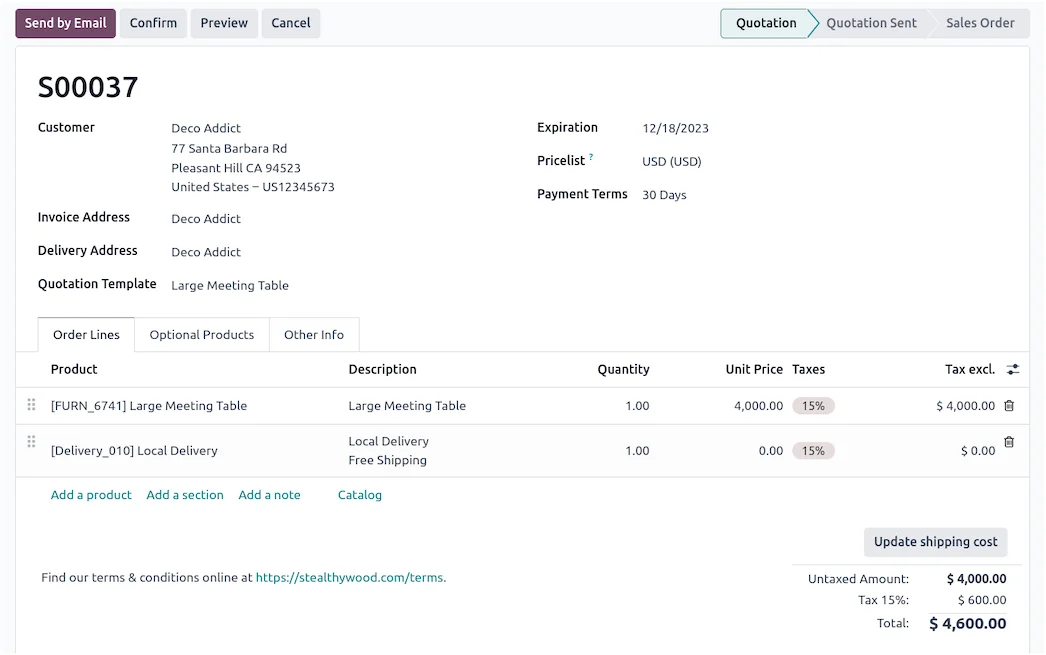 Odoo in phases: starting with sales and invoicing in the first phase – Nextdoo