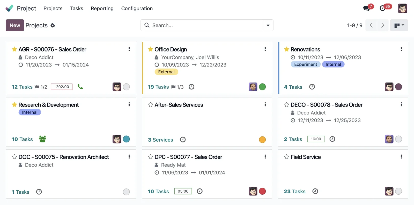 Implementing Odoo in construction: managing projects as projects in Odoo – Nextdoo