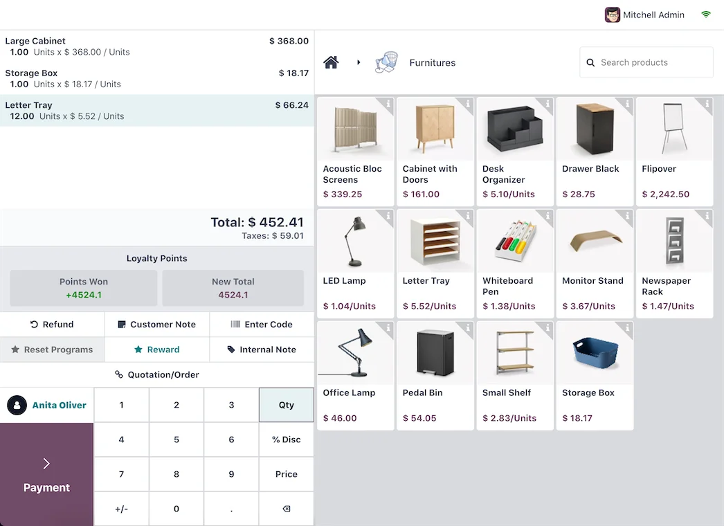 Implementing Odoo in a hardware store: Odoo counter POS – Nextdoo