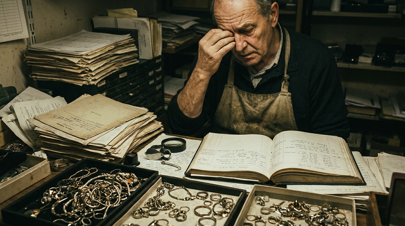 El día a día sin un sistema en joyerías