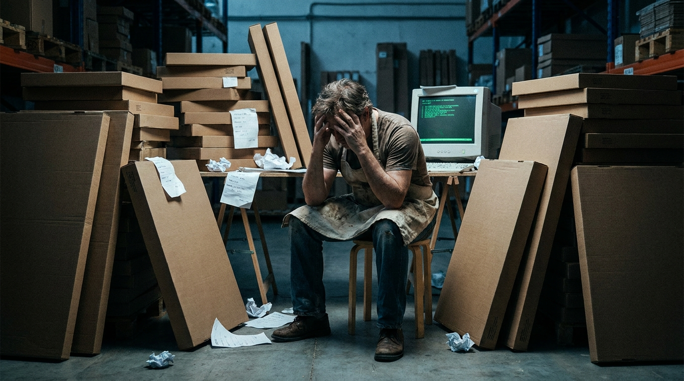 El día a día sin un sistema en tiendas de muebles y decoración