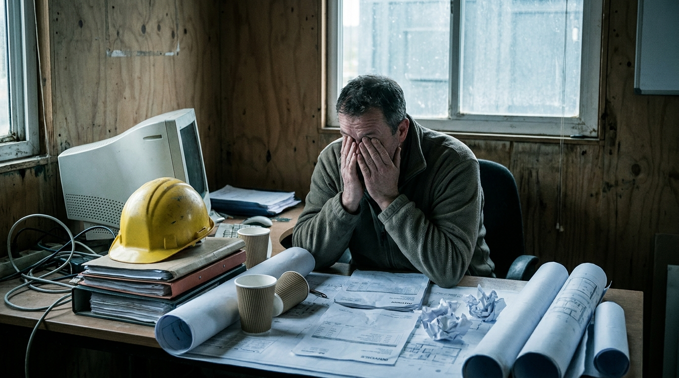 El día a día sin un sistema en empresas de construcción y reformas