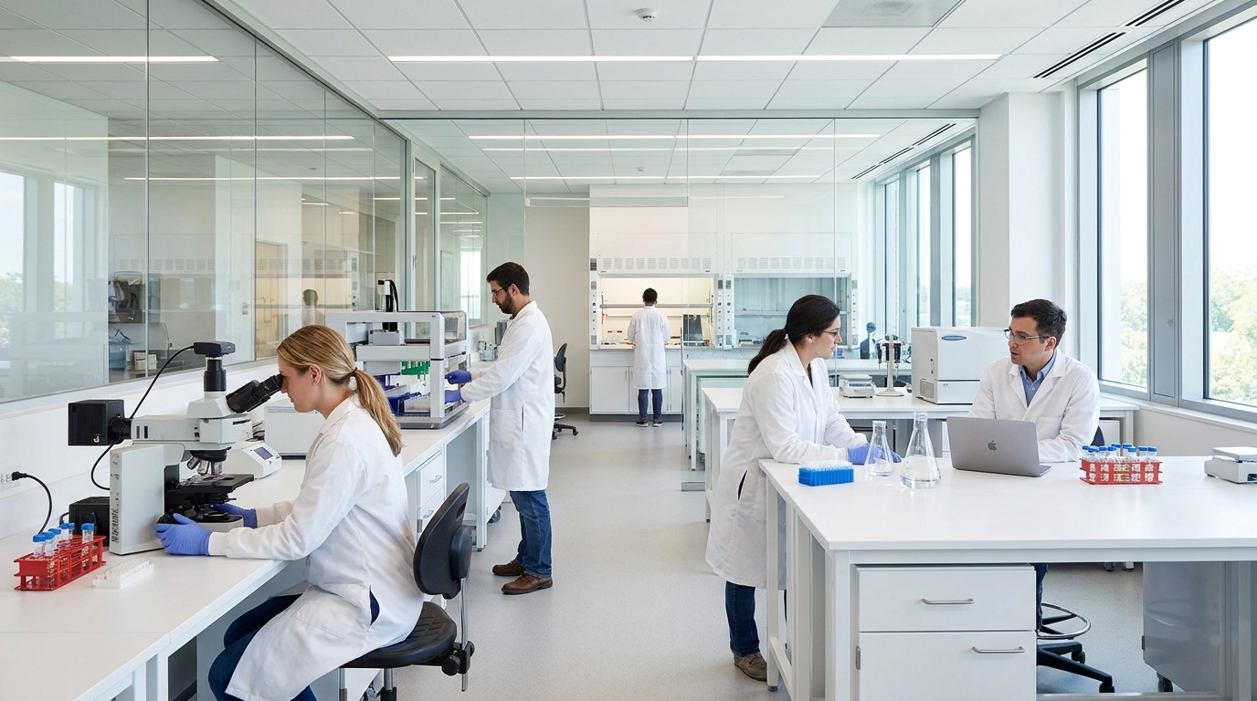 Partner Odoo Salamanca para farmacéutica, salud y ciencia: laboratorio de investigación universitario