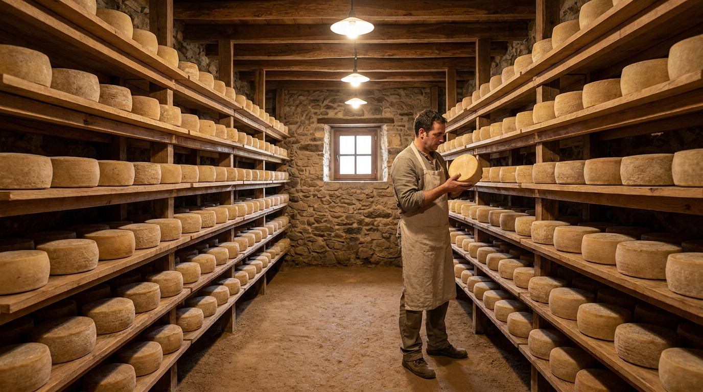 Partner Odoo Cáceres para queserías: bodega de maduración de quesos artesanos extremeños