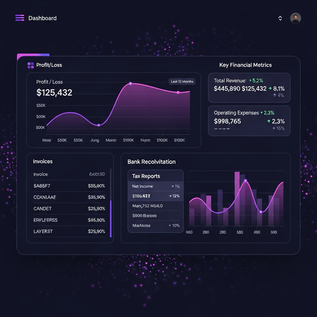 Contabilidad Odoo - dashboard financiero