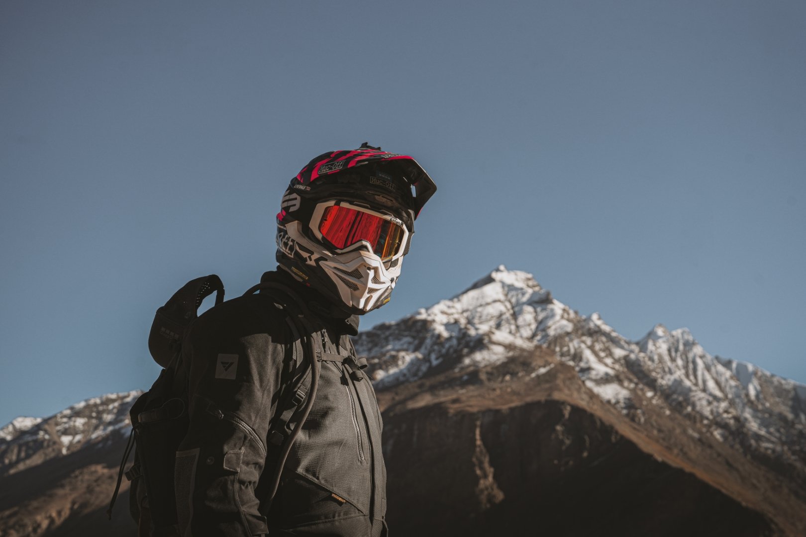Modeka aventura en moto