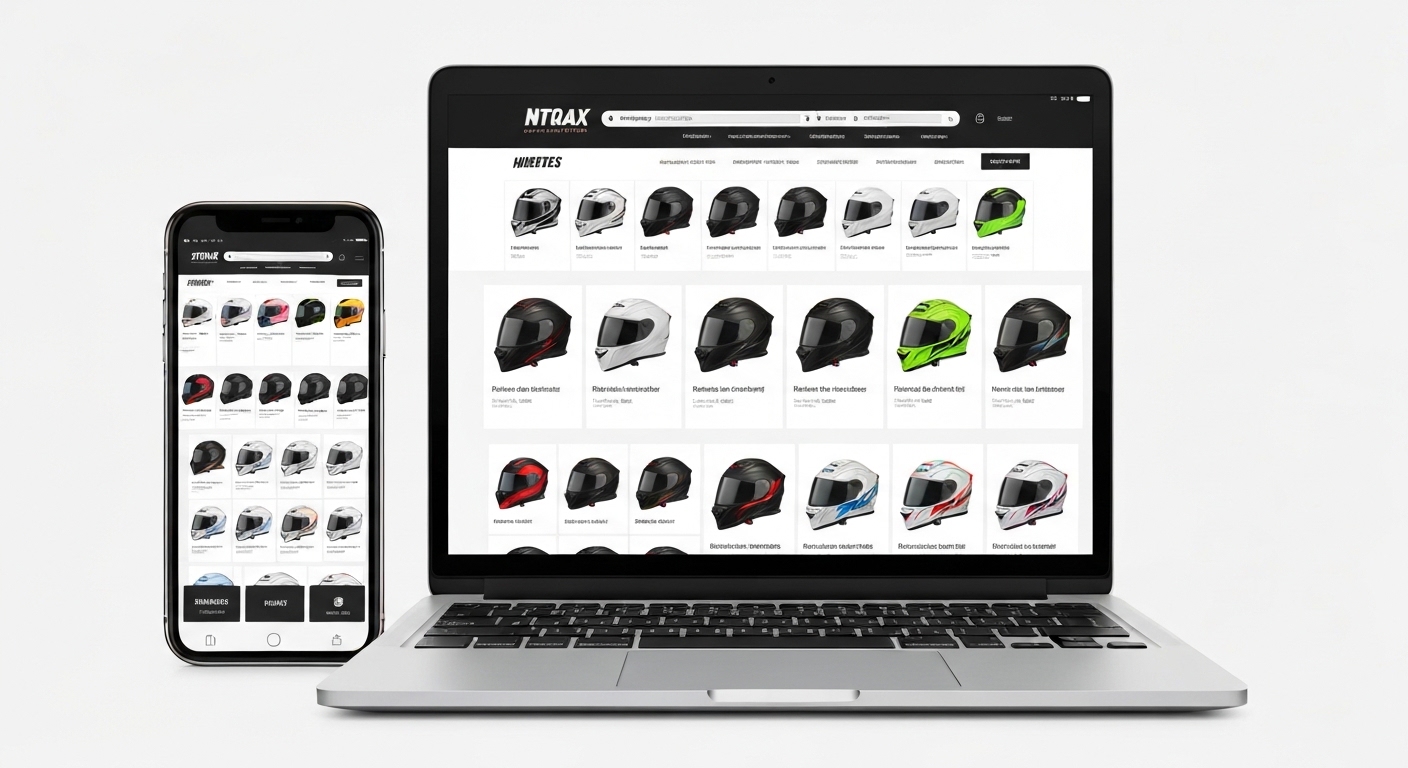 Montar tienda online equipamiento moto